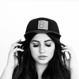 Leather Brim Snapback