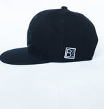 All Black BLVD Baby Fitted