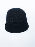 All Black BLVD Baby Fitted